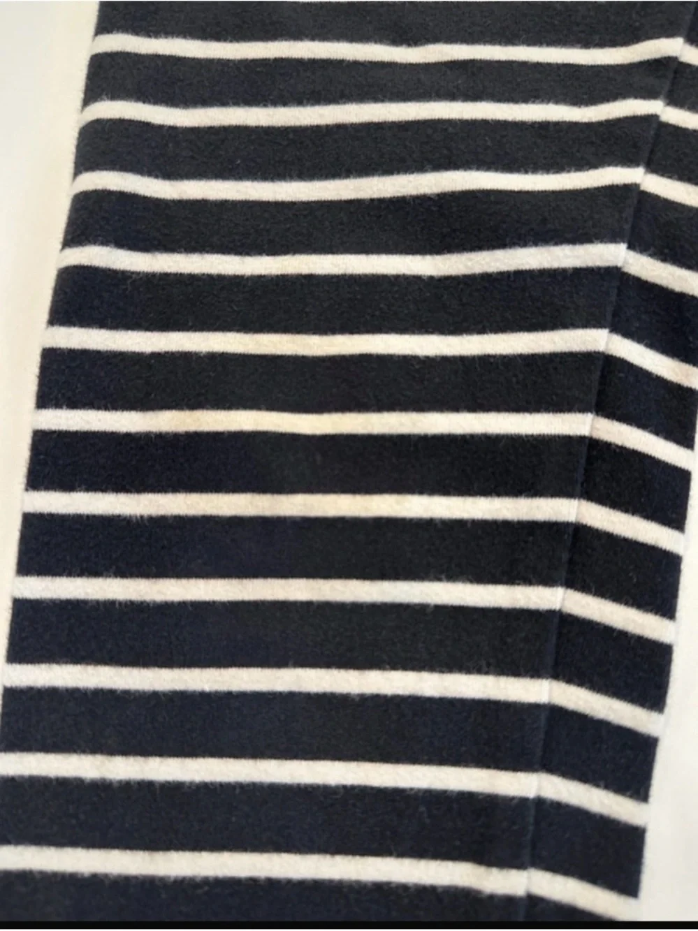 Hanna Andersson Kids Penguin Sweatshirt and Striped Leggings Set Black White‎ 10
